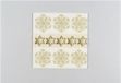 SERV.LUNCH Stars in A ROW Gold 33 x 33 cm. - 20 u.