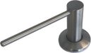 Merkloos Douchebakkenopmaat.nl Inbouw Zeepdispenser Slim XL RVS - 500 ml - Handmatig - Metaal