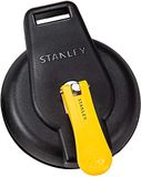 Stanley S4004 Zwart/Geel Vacuüm Zuignap - Heavy-Duty (200 lbs Gewicht Ondersteuning Limiet)
