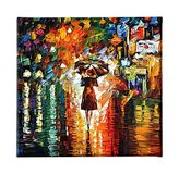 Homemania Paraplu kunst en graffiti voor woonkamer, slaapkamer, meerkleurig, 60 x 3 x 60 cm, HM20KNV60 x 60 – 64, polyester, hout