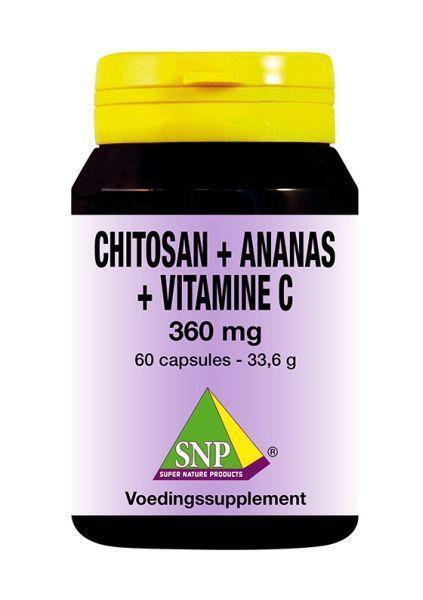 SNP Chitosan ananas vitamine C 360 mg 60 CA