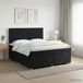 Maison Exclusive - Lit Boxspring avec matelas noir 140 x 200 cm tissu
