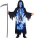 Amscan Kinderkostuum Neon Reaper Jongens Blauw/zwart Mt 8-10 Jaar