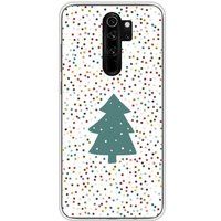1001 coques Xiaomi Redmi Note 8 Pro kerstboom siliconen hoesje