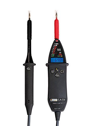 CHAUVIN ARNOUX CA773 Voltage Indicator with RCD Trip test Continuity Check CAT IV 1000 V