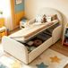StarTech Kinderbed Grijs Kunstleer 90 x 200 cm
