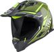 Berik MX313 Volstom Adventure Pro Enduro Helm - Groen/geel/zwart - M