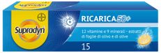 SUPRADYN RICARICA 50+ - 15 comprimés effervescents