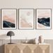 Lot de 3 affiches / posters triptyque - Paysages Boho - 3 affiches - 50x70 cm (cadres non fournis) - Photo pleine page