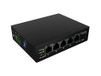 Lanberg ILFE-4P-1GE-1S-90 Light Industrial PoE Switch 1xBT 3xAT
