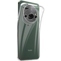 Phonillico® Case voor Xiaomi Redmi A3 - Siliconengel TPU Transparante bescherming Zacht Ultradun