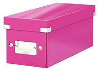 Leitz Opbergdoos voor CD's, Roze, Click And Store-Assortiment, 60410023