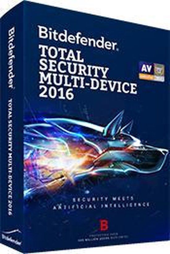 Bitdefender Total Security - 3 PC's - 1 jaar - Complete beveiligingsoplossing