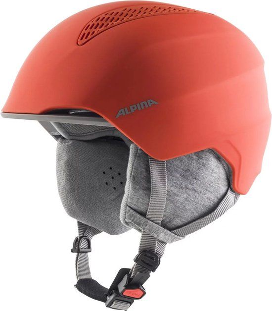 Alpina Grand Junior Skihelm - Pumpkin Orange - Maat 51-54 cm - Kinderen