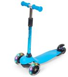 LifeGoods HappyStep Kinderstep - 2-5 Jaar - 3 Lichtgevende Wielen - Blauw