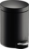 HELIT Metalen pedaalemmer classic - 20 liter - Zwart
