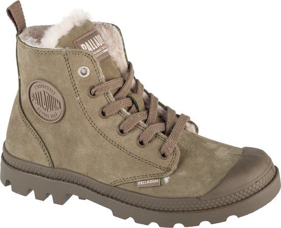 Palladium Pampa Hi Zip WL Women's Boots - Green - Size 39