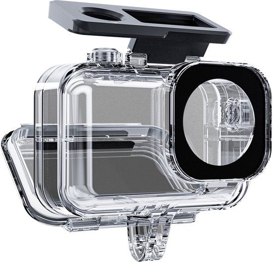 TELESIN Waterdichte Behuizing tot 45M voor DJI Osmo Action 3/4 - Transparant