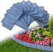 Merkloos Gazonrand - Borderrand - 20 stuks - Antraciet - Kunststof - 5 m