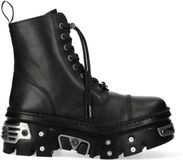 New Rock M-WALL083CCT-S13 Unisex Laarzen - Zwart - EU44