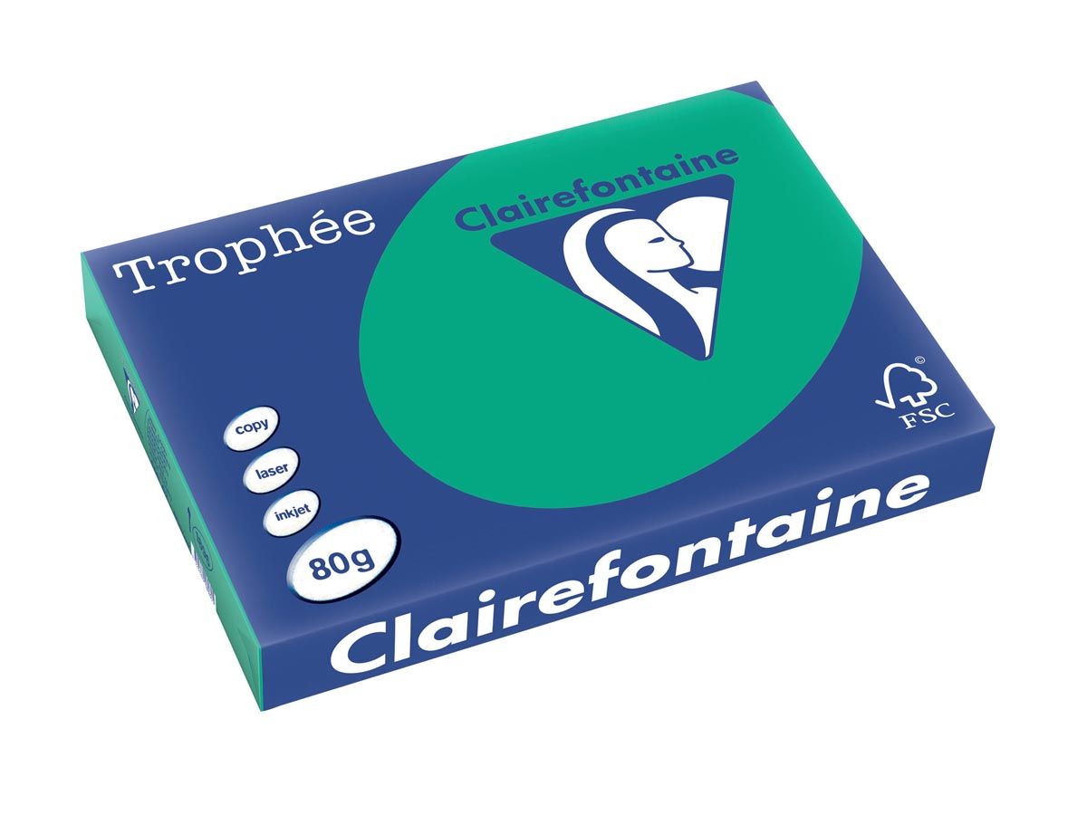 Clairefontaine Trophée Intens A3 denneng roen 80 g 500 vel