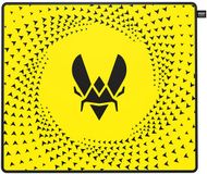 CHERRY XTRFY GP5 Vitality Yellow Gaming Muismat Zwart, Geel