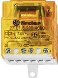 Finder 27.01.8.230.4000 Stroomstootschakelaar Inbouw 1x NO 230 V/AC 10 A 2300 VA 1 stuk(s)