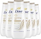 Dove Advanced Care Nourishing Silk Douchegel - 6 x 400ml