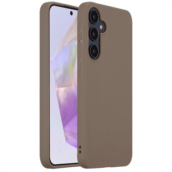 imoshion Color Backcover - Geschikt voor Samsung Galaxy A35 - Bruin
