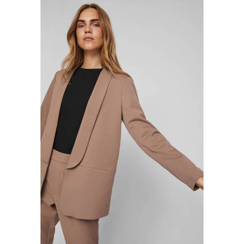 VILA VILA rechtvallende blazer VIVARONE bruin