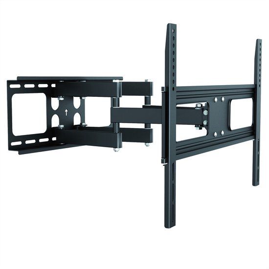 VALUE TV muurbeugel, flexibel, zwart
