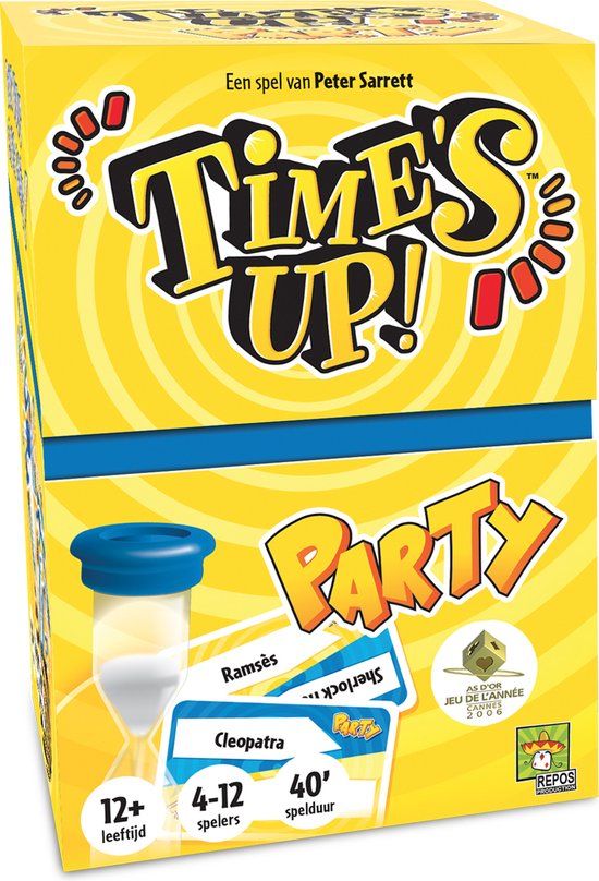 Time's Up! Party - Kaartspel | Repos Production | REP09-002