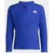 adidas uniseks-kind Long Sleeves Zip Rashguard Kids Swimwear, semi lucid blue, 9-10 Years