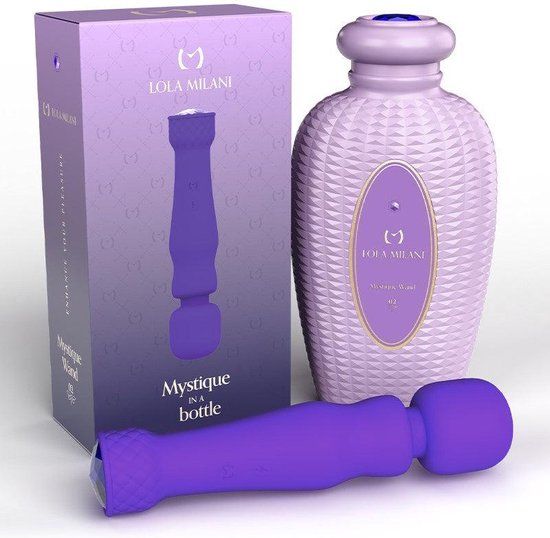 Lola Milani Mystique in a Bottle Wand Vibrator Paars