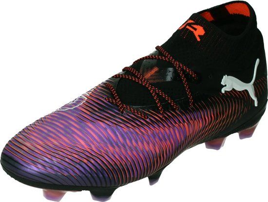Puma Future 8 Ultieme FG Voetbalschoenen Zwart Maat 42 - Unisex