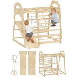 Aiyaplay Kids Climber-Hout-108L x 120B x 59H cm-Natuurhout
