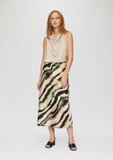 s.Oliver BLACK LABEL Rok lichtbeige / nachtblauw / olijfgroen / rosa