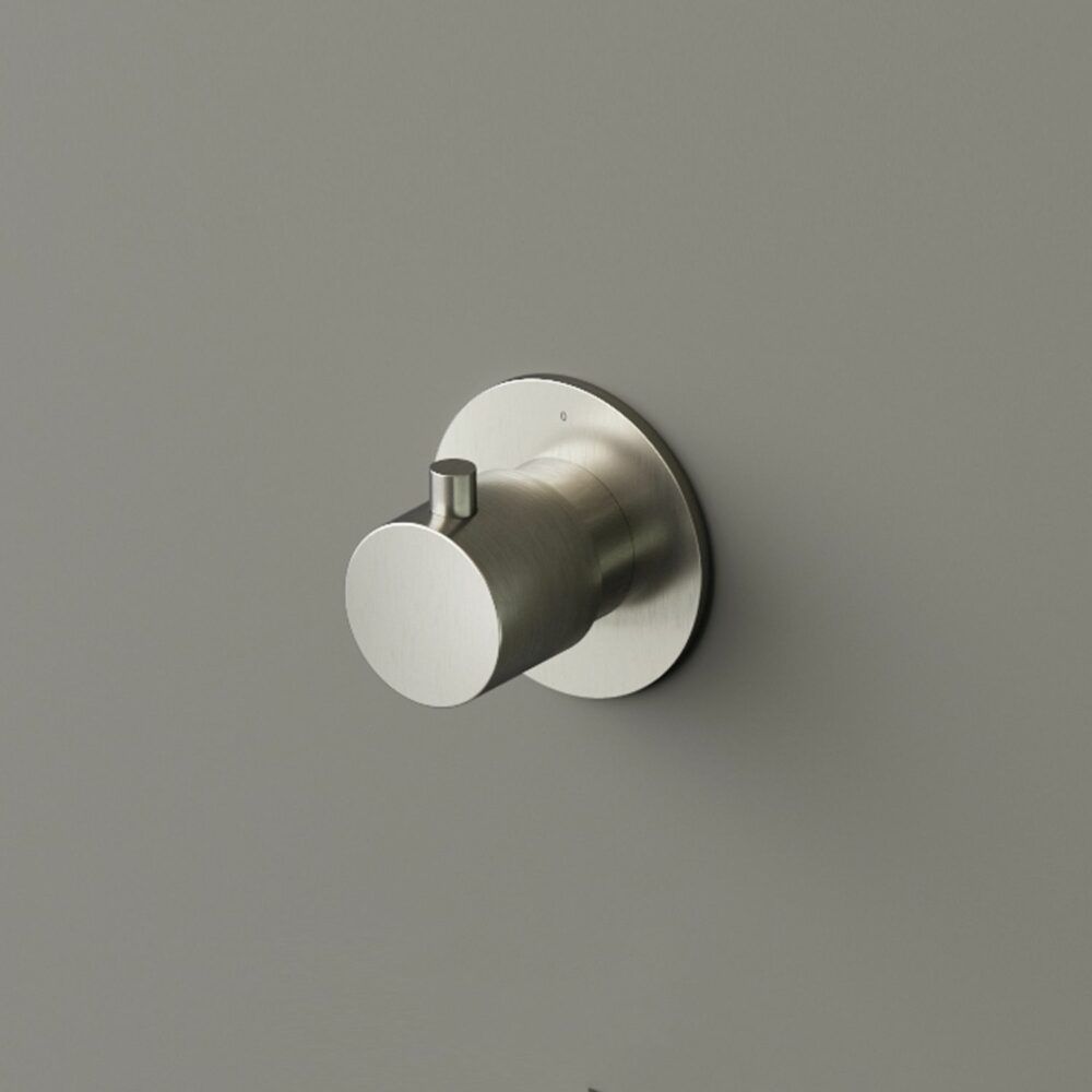 hotbath Buddy B010EXT afbouwdeel stopkraan geborsteld nikkel