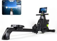 VirtuFit Semi-Pro Roeimachine - Ergometer - Magnetische Weerstand - 34 Programma's - Hartslagfunctie - Stil & Opklapbaar - Kinomap & FitShow - Roeitrainer - Roeiapparaat