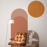 Ambiance Sticker Vooraf gelijmd vliesbehang met gigantische muurschilderingen - AFRICAN ARCHES - 250x120cm