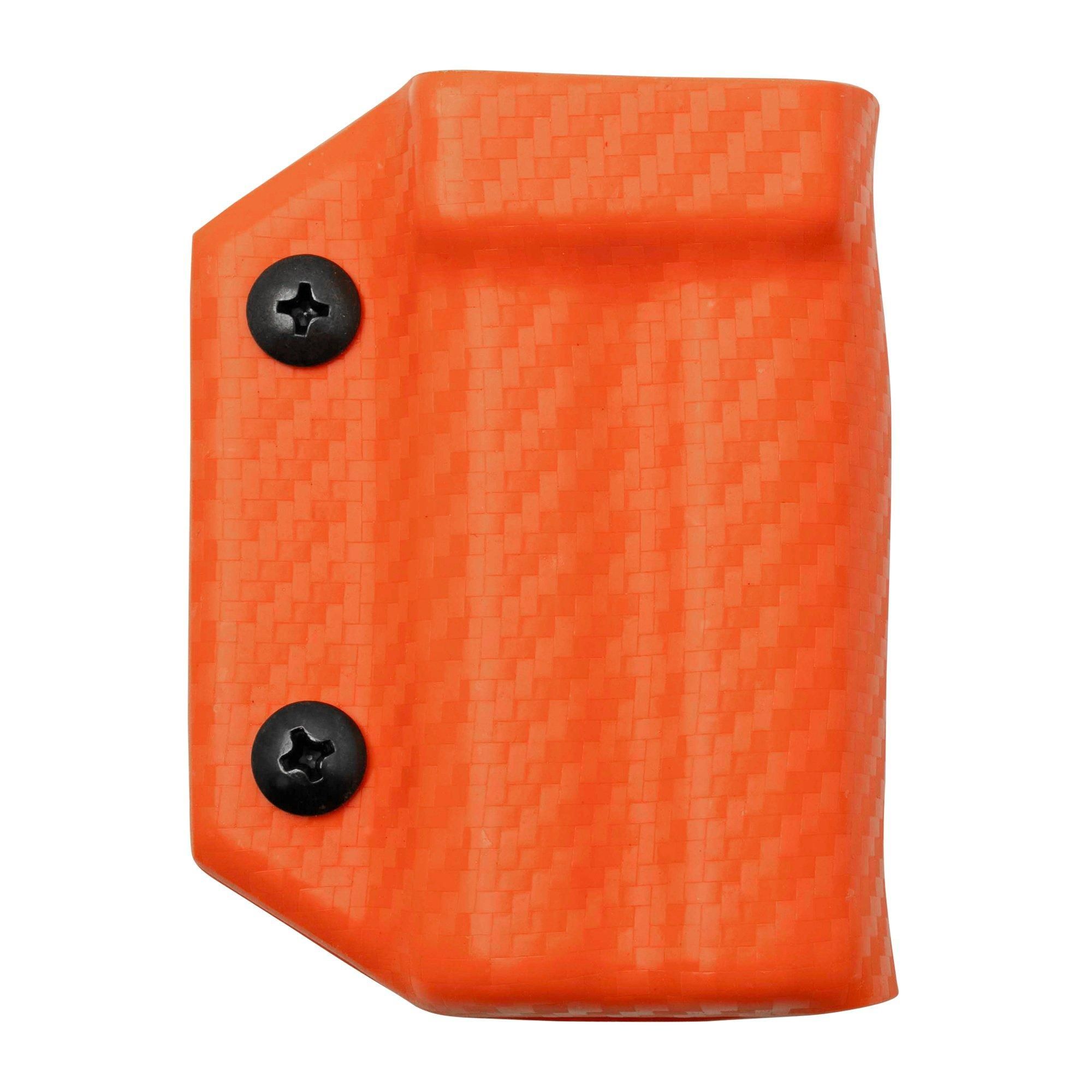 Clip And Carry Kydex Sheath Leatherman Charge Plus - Carbon Fiber Orange