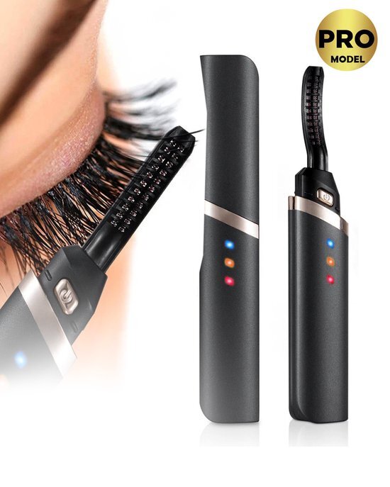 BP Elektrische Wimperkruller - Verwarmde Wimperkruller - Wimper Lift - Lash Lift - Eyelash Curler - USB Oplaadbaar- 3 Temperatuurstanden - Gekrulde en Volle Wimpers