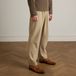 Manfield - Cognac leren veterschoenen - Maat 44