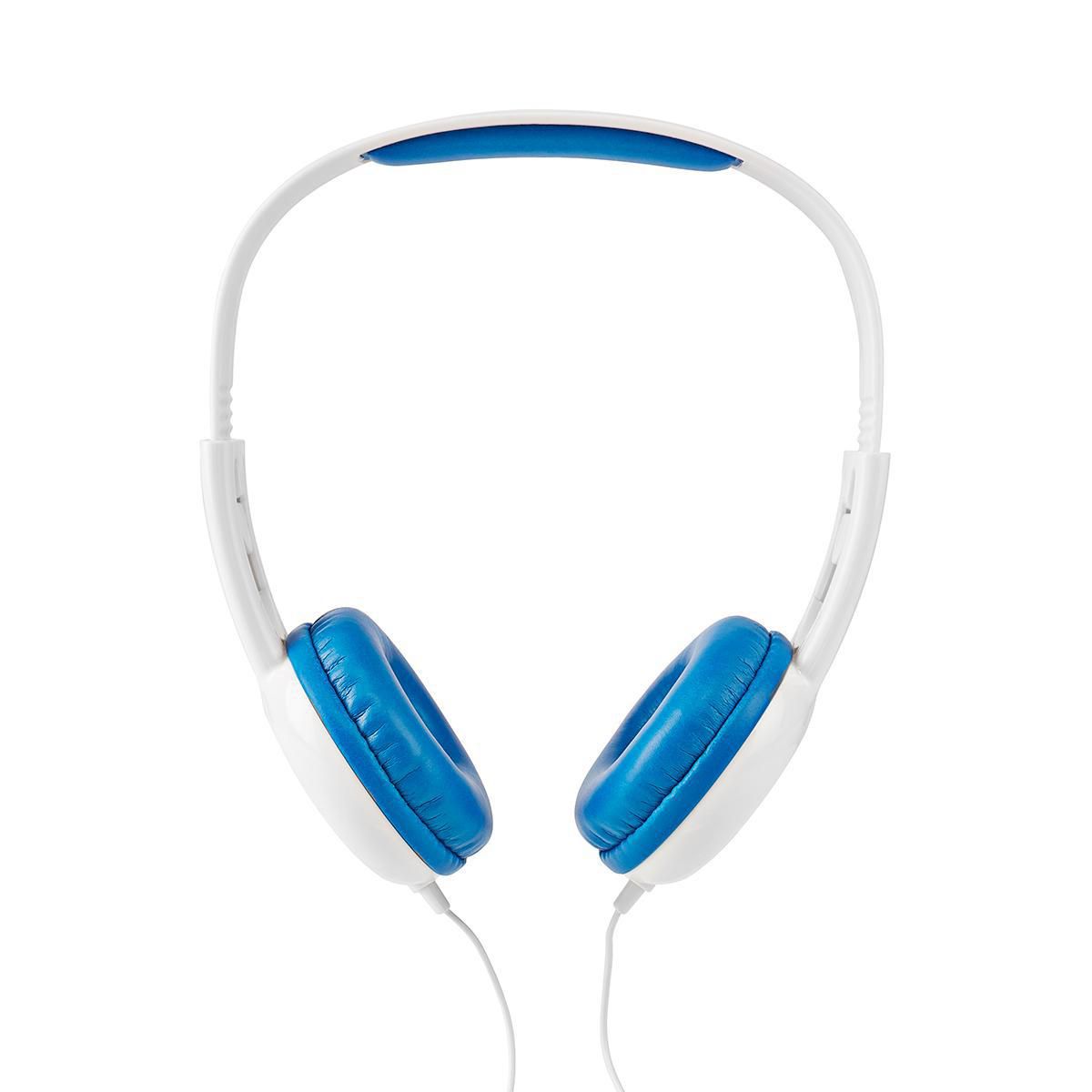Nedis HPWD4200BU - On-Ear Headset - Bedraad - Wit/Blauw