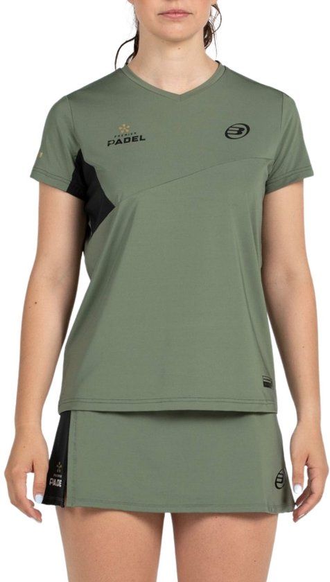 Bullpadel Pampan Tennisshirt dames Khaki S/36