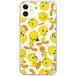 ERT GROUP mobiel telefoonhoesje voor Iphone 11 origineel en officieel erkend Looney Tunes patroon Tweety 010 optimaal aangepast aan de vorm van de mobiele telefoon, gedeeltelijk bedrukt