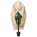 vidaXL Plantenhoezen met ritssluiting 2 st 70 g/m² 1x1,55 m