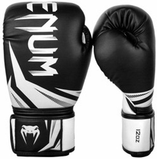 Venum Challenger 3.0 Bokshandschoenen - Black/White - 12 oz.
