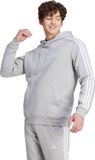 adidas Sportswear Essentials Fleece 3-Stripes Hoodie Heren Grijs S