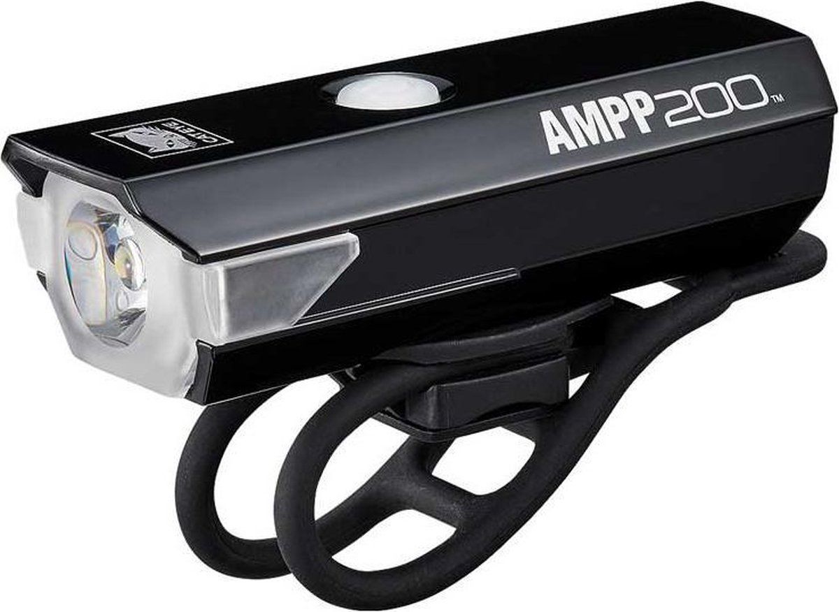 CatEye AMPP200 Koplamp - Zwart - 2022 Model